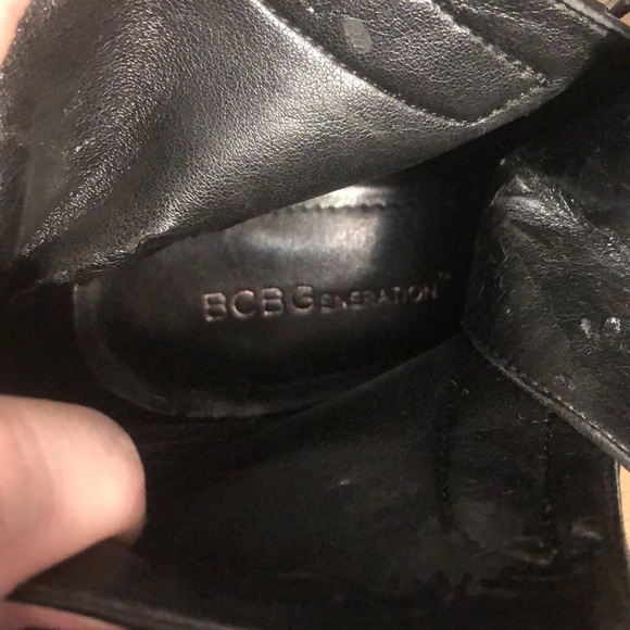 BCBGeneration Peep toe lace up boots - Picture 5 of 8